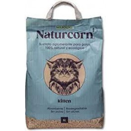 Naturcorn Wuapu Kitten maiz, 6litros